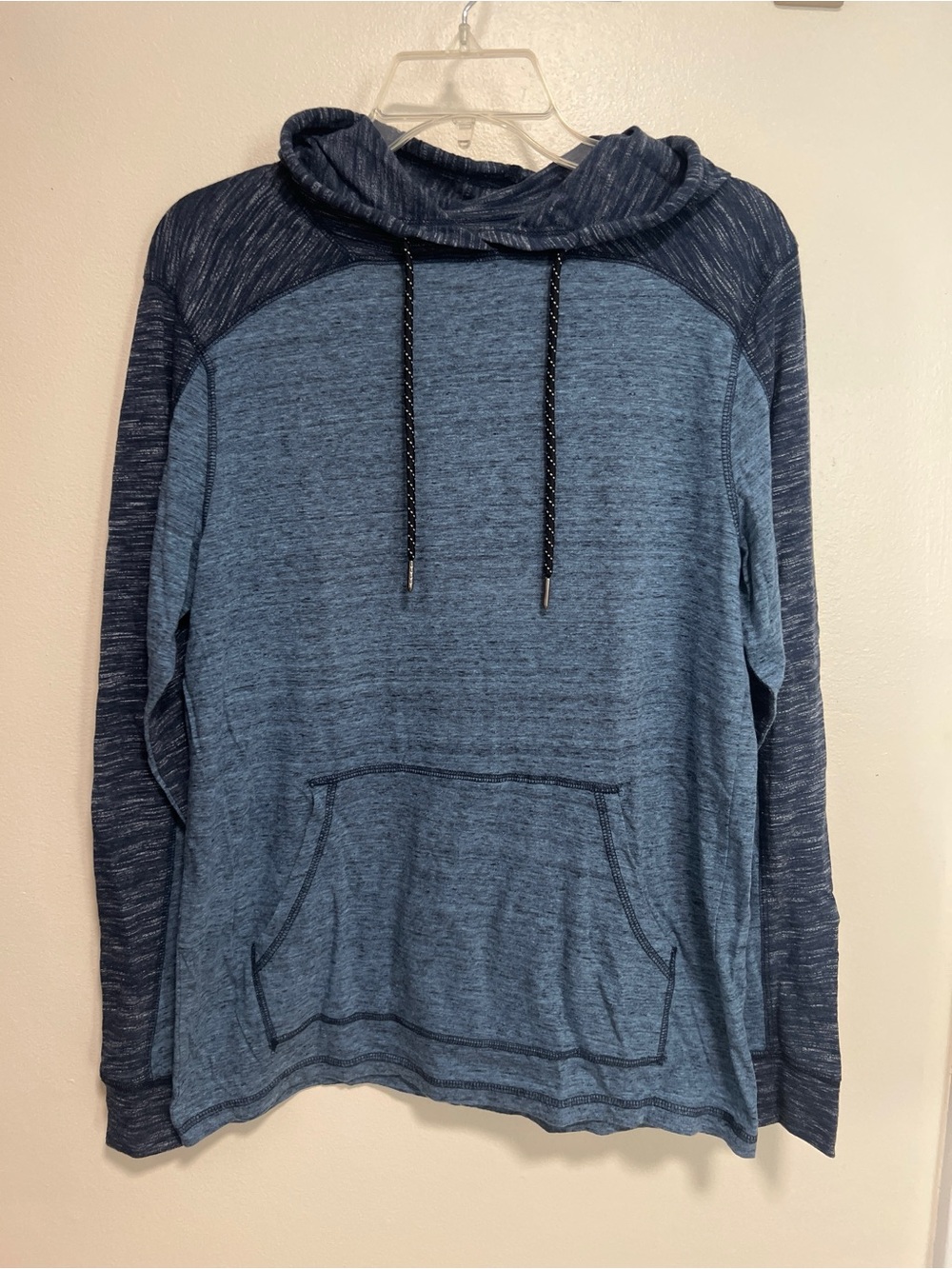Urban pipeline Blue Heather Crewneck Pullover Hoodie - Medium